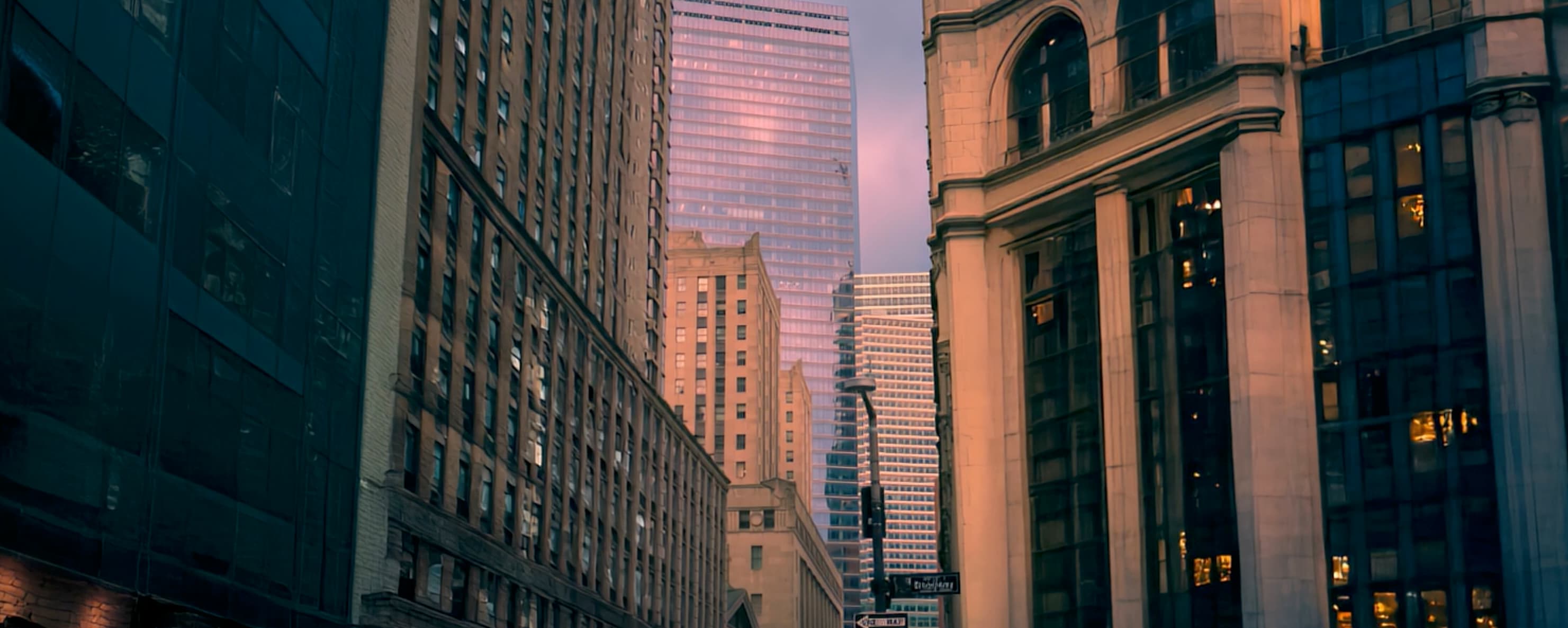 Midtown at dusk