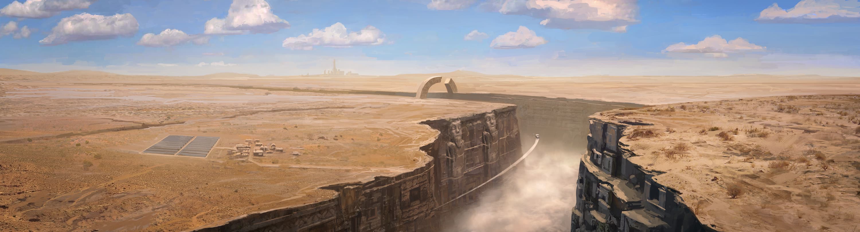 Legend Road key art, the ancient canyon