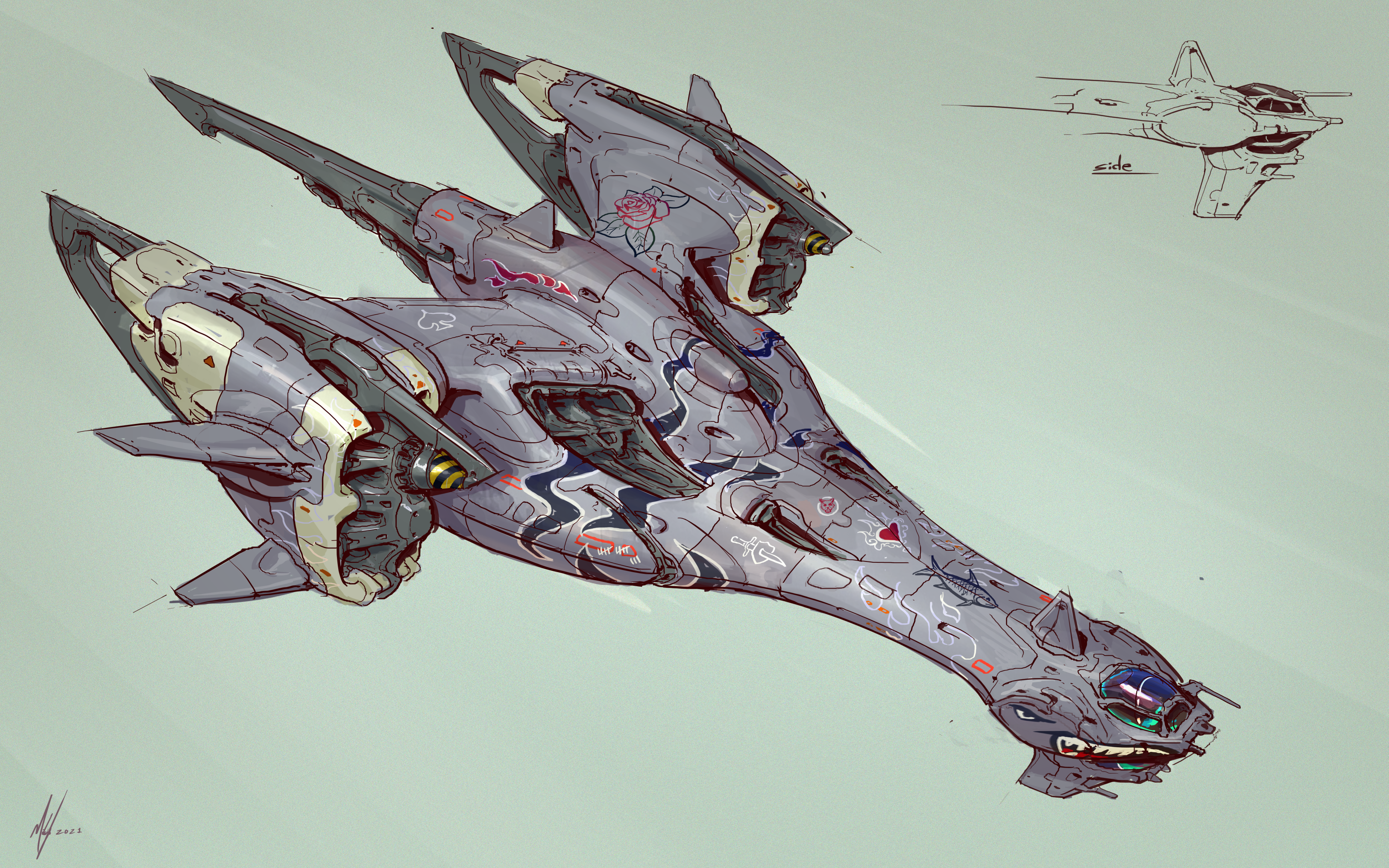The Osiris cargo ship design