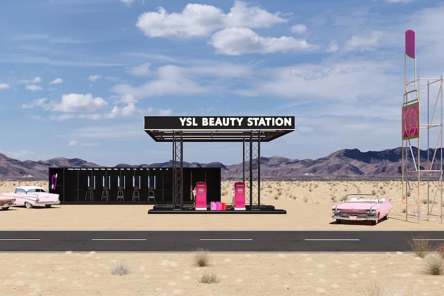 The Beauty Station from the road