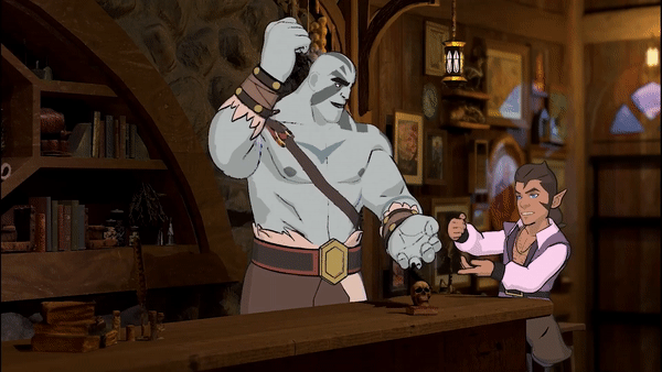 The Legend of Vox Machina, animated